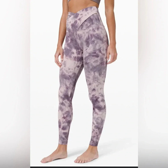 Lululemon Align Super High-Rise Pant 28" Criss Cross Waist, Size 6 - Picture 1 of 5